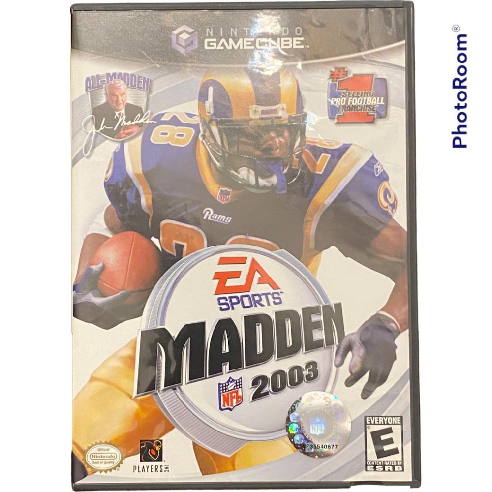 Nintendo GameCube - Madden NFL 2003 game, complete with manual